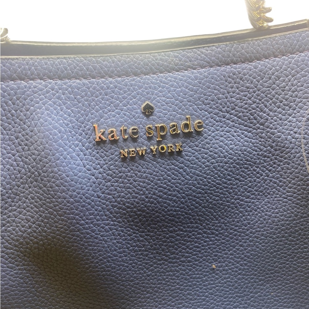 Kate Spade Jordyn Medium Blue Chain Strap Shoulder Bag - Picture 4 of 10